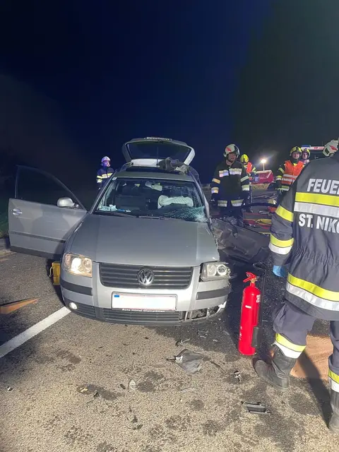 Die Freiwilligen Feuerwehren Sankt Nikolai im Sausal, Heimschuh und Tillmitsch standen mit insgesamt 45 Kräften im Einsatz. | Foto: FF Tillmitsch