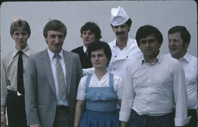 Die Kollegiale Führung des Krankenhauses im Jahr 1981.  | Foto: Klinikum Rohrbach