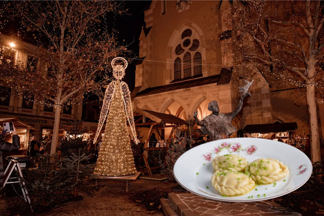 Das Genussland Kärnten und Wirtepartner Christof Ott präsentieren sich beim Kunstadvent in Villach mit einem genussvollen "Nudeltheater".  | Foto: Olga Bereslavskaya/stock.adobe.com/at/Antonio &amp; photos