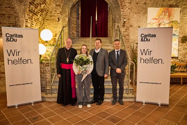 Monika Pfeiffer, Behindertenbetreuerin und Leitungsstellvertreterin in der Werkstatt Gars ist seit 40 Jahren im Einsatz für die Caritas. | Foto: Franz Gleiß