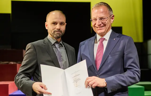 Ulf Dückelmann, Thomas Stelzer | Foto: Land OÖ/Peter Mayr