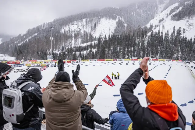 Die Veranstalter hoffen wieder auf eine tolle Stimmung während der Wettbewerbe. | Foto: Ski Austria/Weber