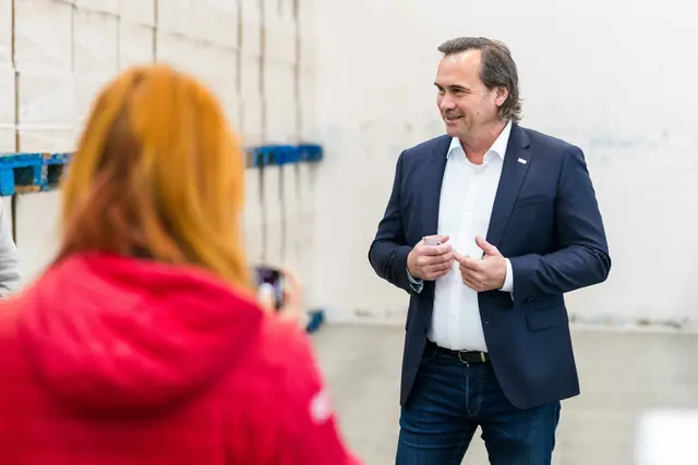 Obmann und Geschäftsführer Christian Bauer. | Foto: SPAR/wearegiving