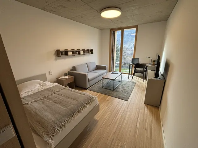 60 Lehrlinge finden am Böhler-Campus in solchen kleinen Appartements Platz. | Foto: MeinBezirk/Angelika Kern