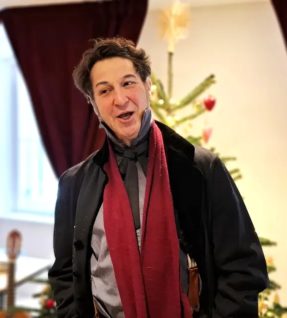 Heimo Thiel als Franz Xaver Gruber. | Foto: Jose Wind