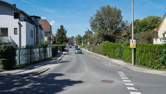 Seit August steht der Radverkehr im Fokus der Nußdorferstraße. | Foto: Stadt Salzburg/Alexander Killer