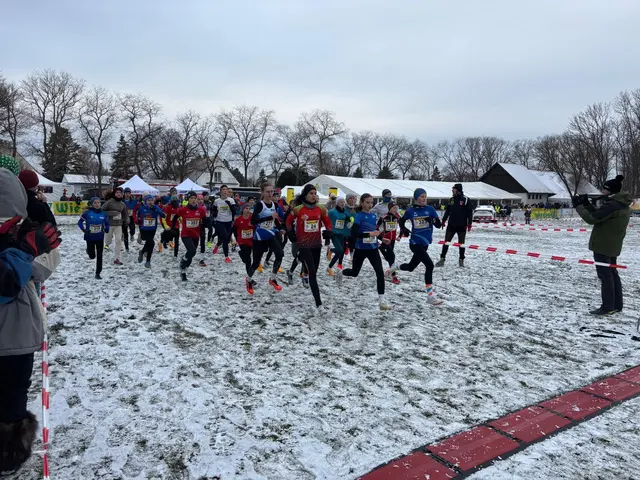 Der Start des WU14 Staffellaufs. | Foto: KSV-LA