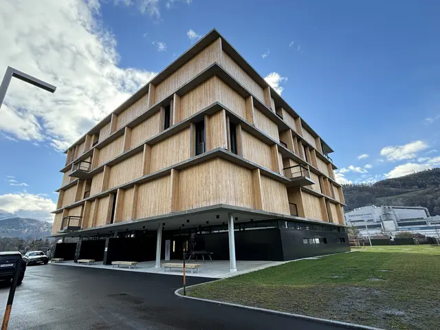 Nach zwei Jahren Bauzeit ist das neue Gebäude fertig. | Foto: MeinBezirk/Angelika Kern