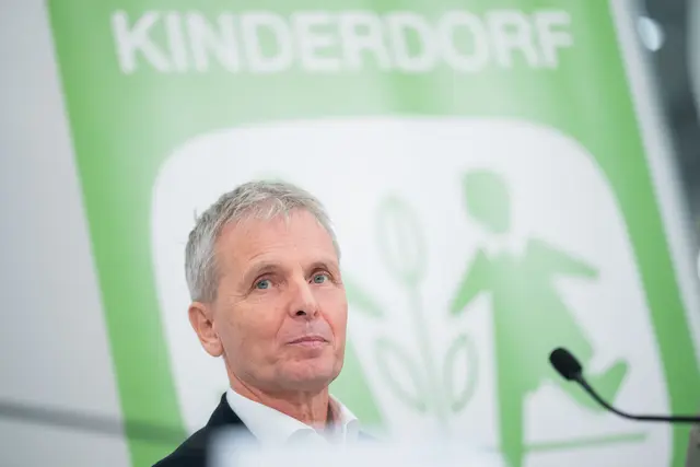 Der neue Aufsichtsratsvorsitzende Friedrich Santner bei einem Pressegespräch am Mittwoch. | Foto: APA-Images / APA / GEORG HOCHMUTH