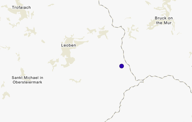 Im Raum Leoben gab es ein leichtes Erdbeben. | Foto: Geosphere Austria
