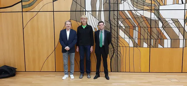 Von rechts: Stefan Dunzendorfer, Franz Hinterleitner und Fritz Bertlwieser. | Foto: Bertlwieser