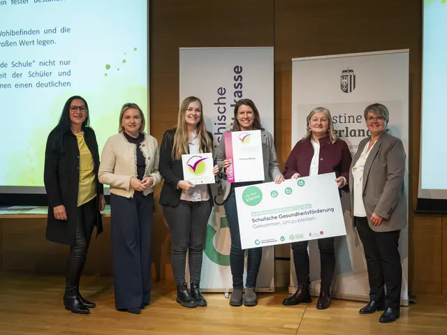 Gütesiegel "Gesunde Schule" für die Volksschule Schiedlberg. | Foto: ÖGK
