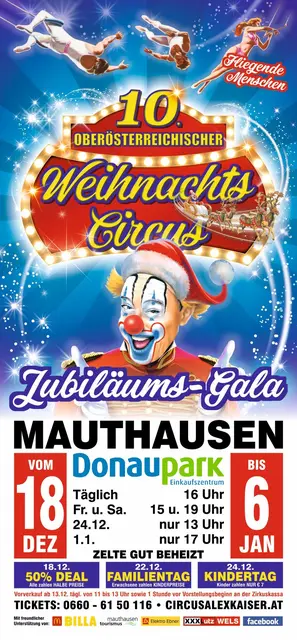 10. OÖ Weihnachtszirkus | Foto: circus kaiser