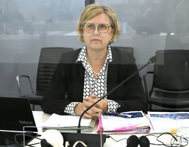 Rechnungshofpräsidentin Margit Kraker kündigt in einem Interview die Prüfung der WKO an. | Foto: APA-Images / APA / HELMUT FOHRINGER