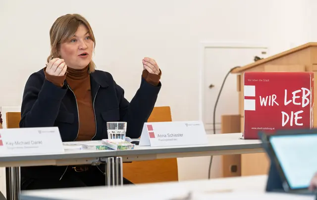 Stadträtin Anna Schiester | Foto: Stadt Salzburg/Alexander Killer