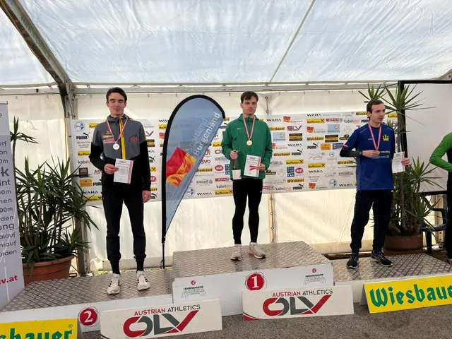 Mit einer Zeit von 10:32 Minuten errang Elias Pölzl auch Rang Zwei in der U23 Klasse. | Foto: KSV-LA