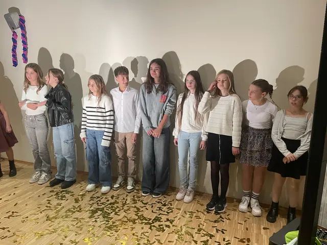 Die jungen Talente stellten sich mutig der Jury. | Foto: MS St. Stefan/R.