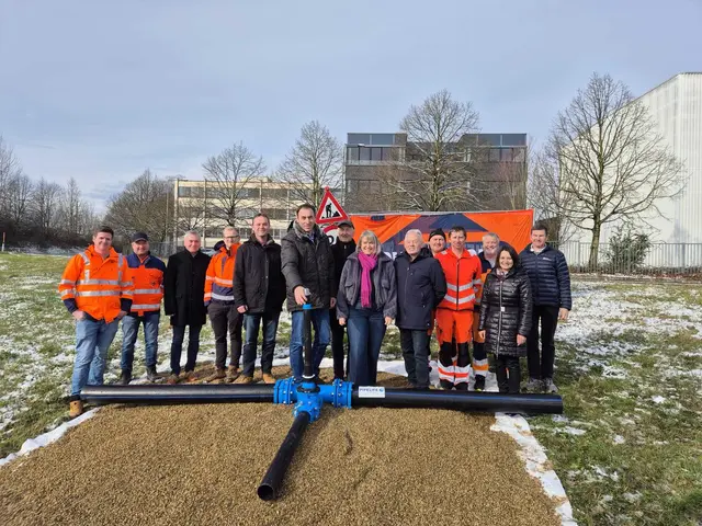 Feierlicher Spatenstich für ein bedeutendes Projekt. | Foto: Marktgemeinde Taufkirchen