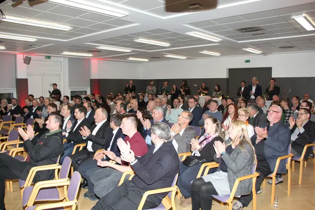 Gut gefüllt war der Saal in der Wirtschaftskammer Kirchdorf.