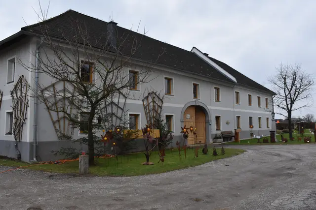 Weihnachtsmarkt bei den Alpakas am Hacknerhof in Mitterkirchen. | Foto: Robert Zinterhof
