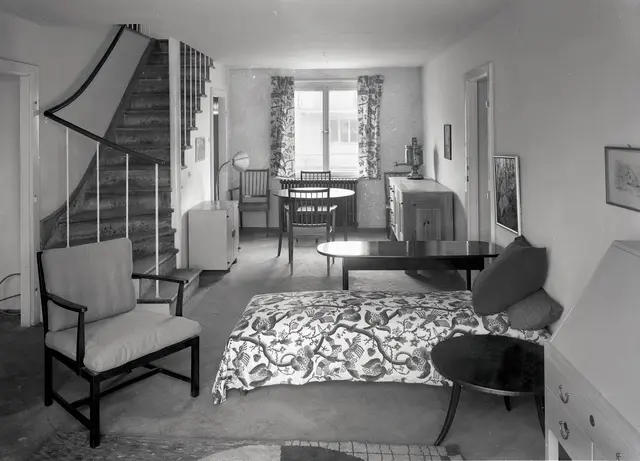 Werkbundsiedlung, Haus 12 (13, Woinovichgasse 32), Innenansicht, 1932. Architekt: Josef Frank.  | Foto: Martin Gerlach jun./Wien Museum