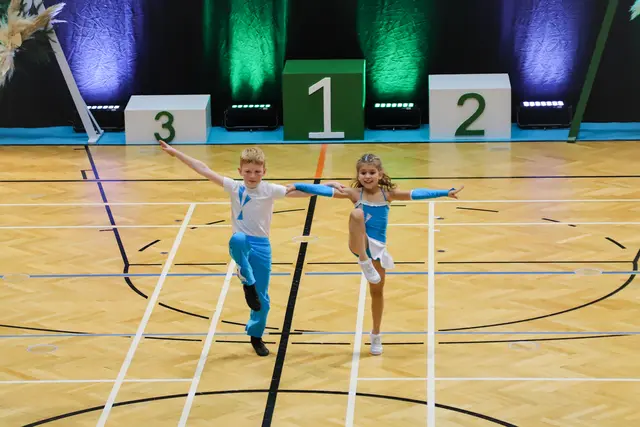 Elena und Felix (New Rock Generation) belegten den vierten Platz in der Kategorie Beginners, bei den steirischen Meisterschaften. | Foto: Iris Bloder