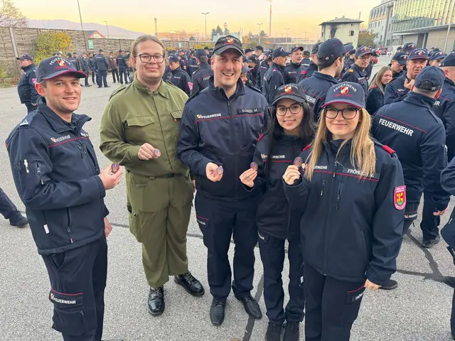 Fünf Teilnehmerinnen und Teilnehmer der Feuerwehr Krenglbach durften nach erfolgreicher Prüfung das Sanitätsleistungsabzeichen in Bronze entgegennehmen. | Foto: FF Krenglbach
