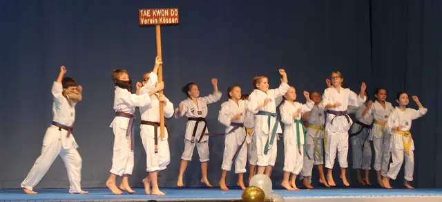 Showeinlagen der TKD-Mitglieder