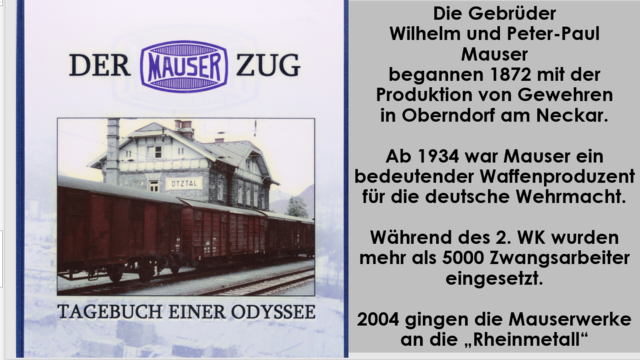 Foto: Powerpointpräsentation Vortrag