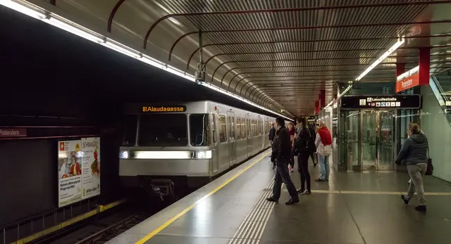 Das Problem soll bei der Station Praterstern aufgetreten sein. (Archiv) | Foto: Manfred Helmer/Wiener Linien