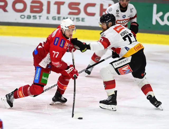 Wie am vergangenen bestreitet der EC-KAC auch am kommenden Wochenende zwei Heimspiele, im ersten davon sind morgen Freitag die Pioneers Vorarlberg in der Heidi Horten-Arena zu Gast (Symbolfoto) | Foto: EC-KAC/Florian Pessentheiner