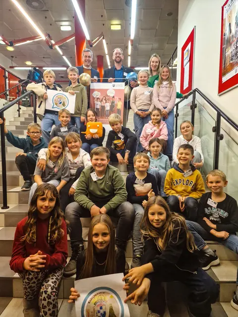 Der neue Kindergemeinderat von Spielberg. | Foto: Gemeinde Spielberg