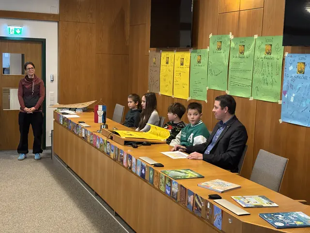 Wie die Großen präsentierten die Kinder ihre Ideen zum Umweltschutz - von ihnen können wir etwas lernen. | Foto: Victoria Edlinger