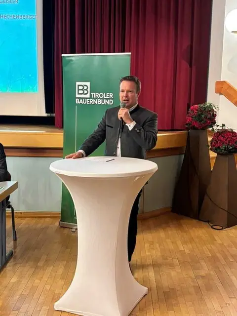 Georg Wurzenrainer, Bezirksbauernobmann. | Foto: Tiroler Bauernbund