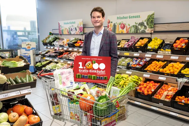 Bei PENNY gibts von 1. bis 24. Dezember 1000 Gratiseinkäufe zu gewinnen. | Foto: PENNY / Robert Harson