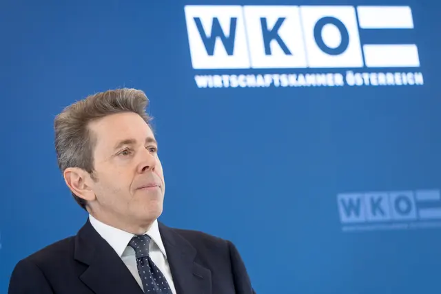 Bereits am 13. November war Harald Mahrer als Präsident der Wirtschaftskammer Österreich (WKO) zurückgetreten, nun folgte sein offizieller Rücktritt als Nationalbank-Präsident. | Foto: APA-Images / Heute / Helmut Graf