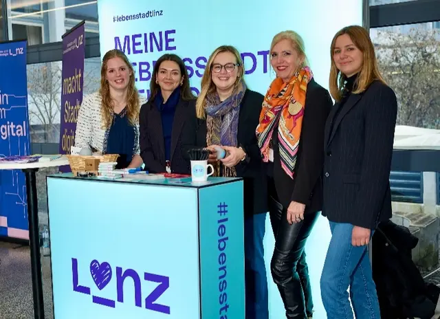 Der Magistrat Linz präsentierte sein vielfältiges Jobangebot.  | Foto: Stadt Linz