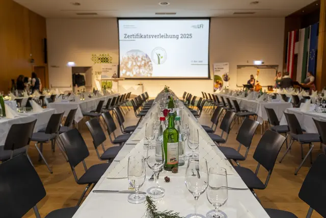 Die feierliche Verleihung fand im Steiermarkhof in Graz statt. | Foto: Foto Fischer