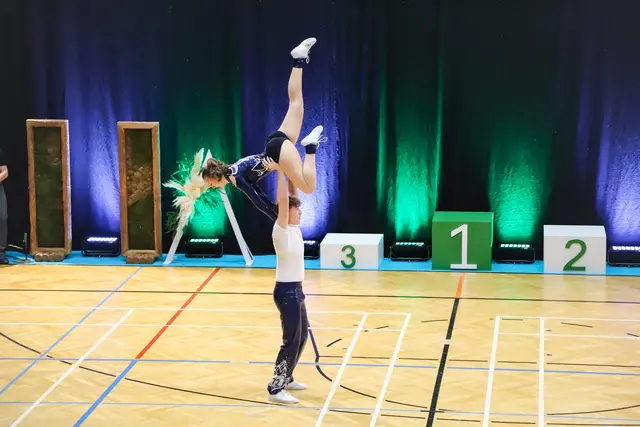 Emma und Emanuel tanzten sich auf den sechsten Platz der „Couple Dance National Show". | Foto: Iris Bloder