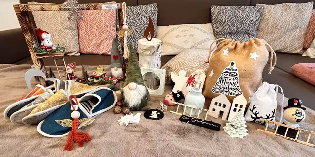 Der Adventmarkt in der Lebenshilfe-Werkstätte in St. Florian ist eine tolle Gelegenheit, um kreative Geschenke zu erwerben.
  | Foto: Lebenshilfe OÖ