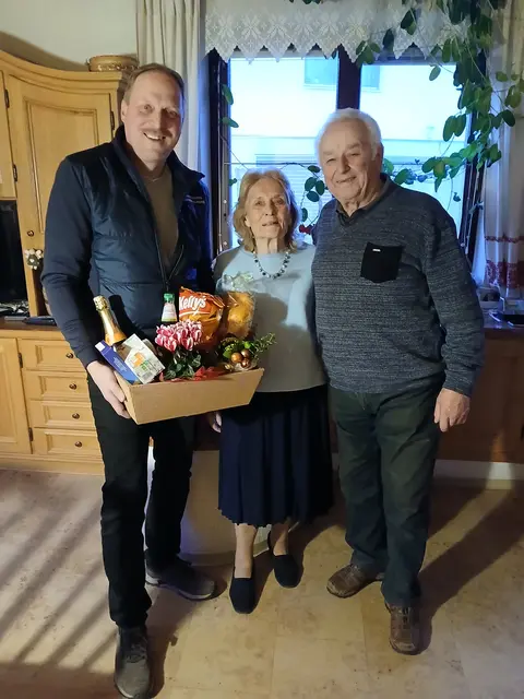65 Jahre Eheglück. Gratulation auch von Meinbezirk. | Foto: Gemeinde Kirchberg