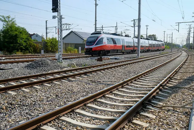 Bauarbeiten in Wien Leopoldau stören Betrieb auf der Nordbahn. | Foto: ÖBB, Christian Zenger