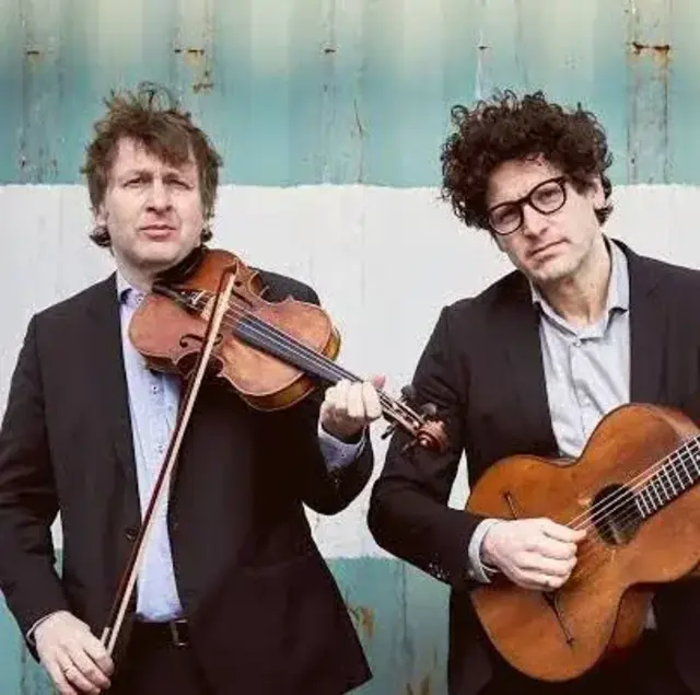 "Die Strottern" und Matthias Schorn im Stadttheater. | Foto: Allegro Vivo