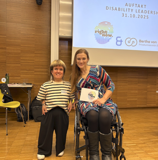 Mit Power zur Führungskraft – Daniela Rammel (li.) weiß, wovon sie spricht. | Foto: Verein Right Now