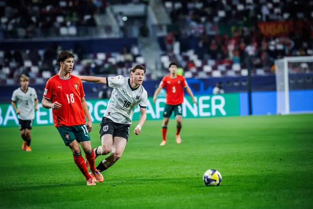Luca Weinhandl im Endspiel. | Foto: ÖFB Andreas Pichler