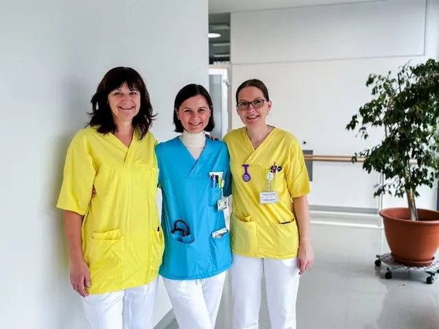 Das HerzMobil-Team in Wagna: Hermine Lambauer, Franziska Stulnig und Barbara Narrath (v.l.) | Foto: KAGes