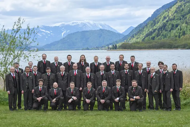 In Feldkirchen beim Stillen Advent: Der MGV Almrose Radenthein.  | Foto: MGV Almrose Radenthein
