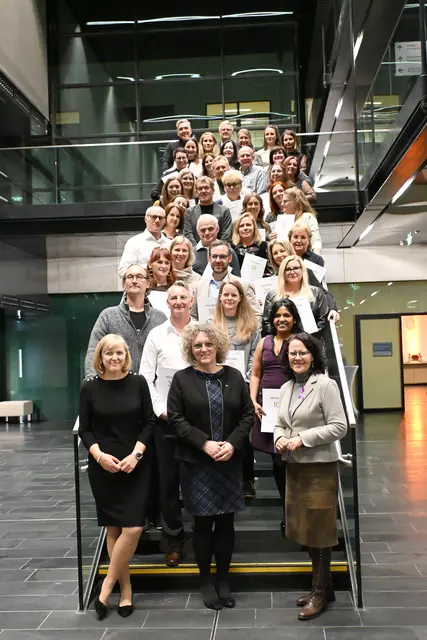 Das Tauernklinikum ehrte langjährige Mitarbeiter. | Foto: Tauernkliniken GmbH