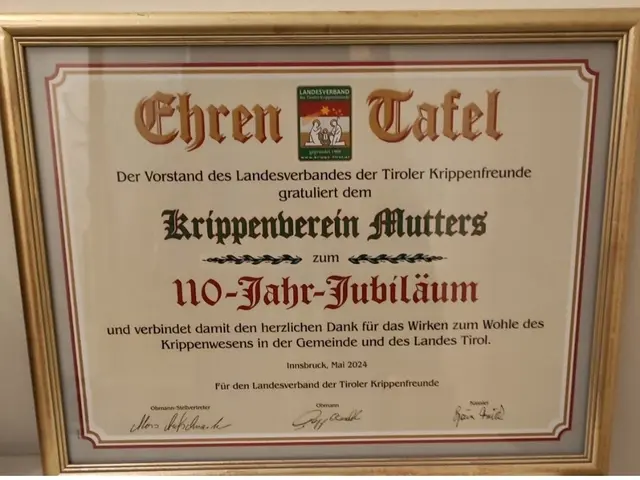 Für mehr als 100 Jahre Tradition gibt es natürlich eine Ehrentafel.  | Foto: Muigg Andreas