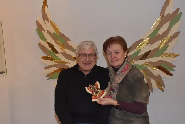 Eröffnet wurde im Heimathaus Stadtmuseum Perg die Ausstellung „Himmlische Boten - Engel begleiten durch die Zeit“.   | Foto: Robert Zinterhof